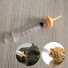 Silica gel pacifier, syringe for new born, breast pump scaled for breastfeeding