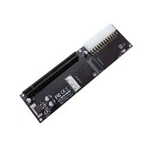 SFF-8611 SFF-8612 8i�D PCIe 4.0 x16����@���D�ӿ�adapter