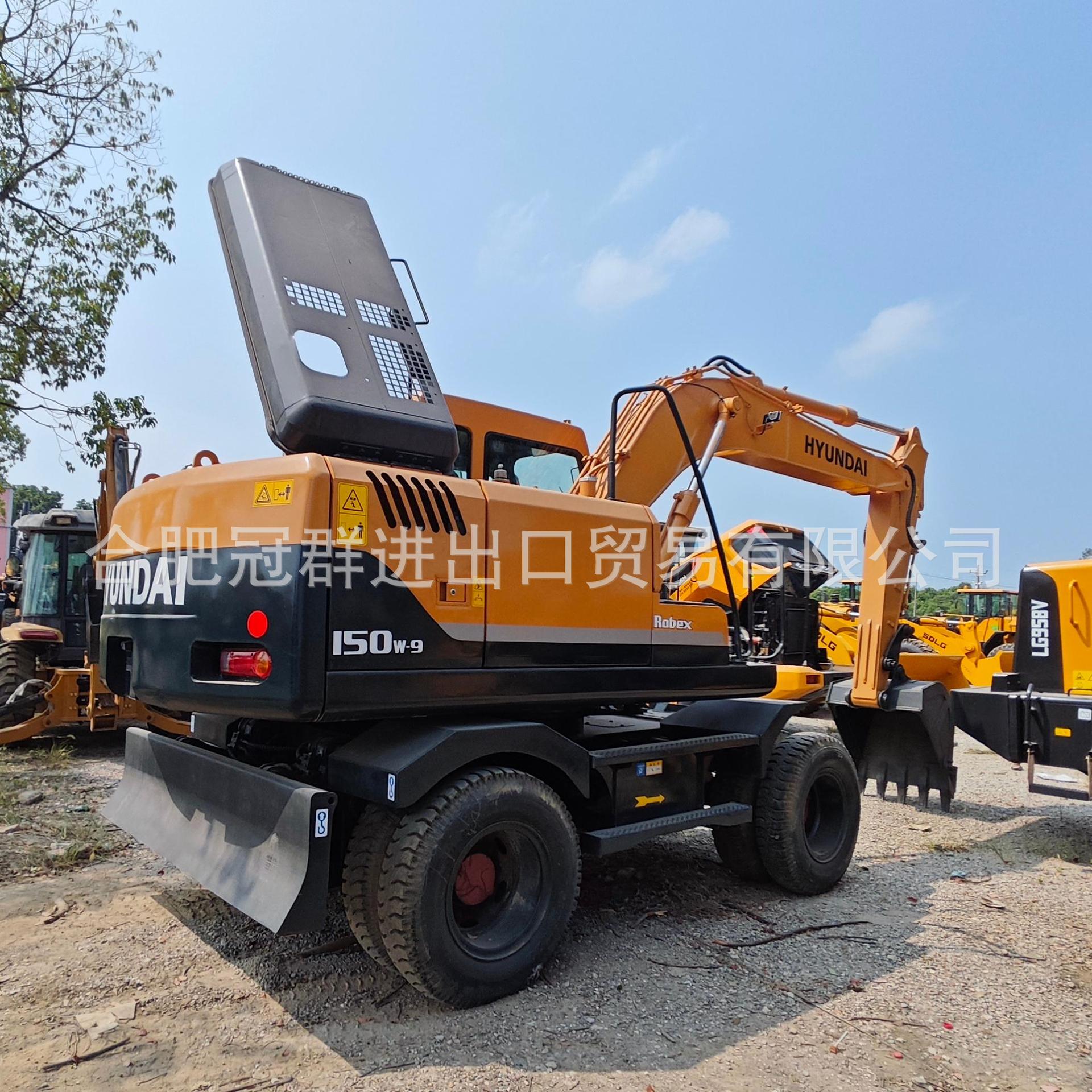 Excavadora de ruedas HYUNDAI / HYUNDAI HW150HW210 servicio único duradero