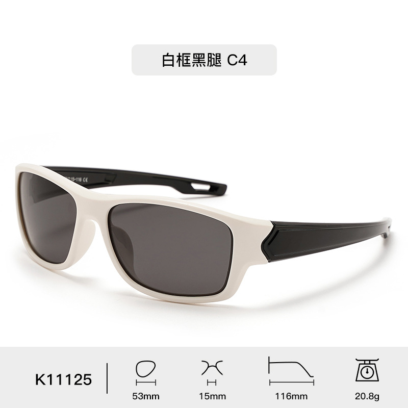 2025 nuevas gafas de sol polarizadas para niños gafas deportivas de ciclismo a prueba de viento para mujeres gafas de sol de silicona de moda para hombres