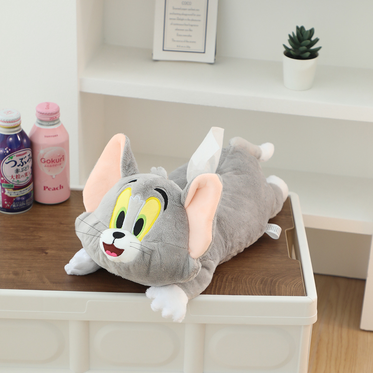 고양이 조직 상자 세트