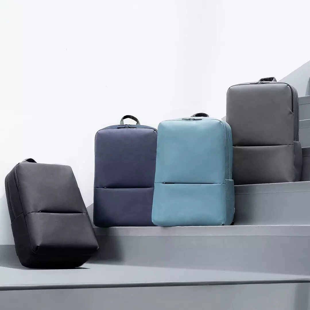 Classic backpack, capacious laptop for traveling, wear-resistant school bag, business version, 2pcs