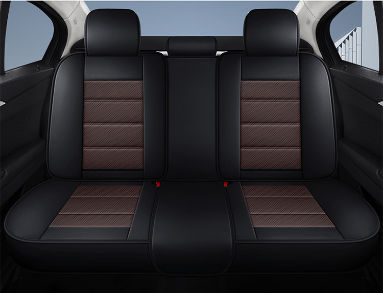 Cross-Border Ebay Car Seat Cushion, Universal All-Season All-Inclusive Seat Cushion, Nappa Leather Seat Cover, Full Car Five-Seat Leather Seat Cushion
