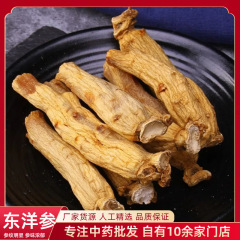 长白山东洋参茸批发大力参太极参现货切片一件代发含片泡水炖汤