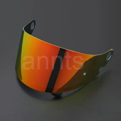 Motorcycle Retro Helmet Lenses — Dəbilqə (Kaska) aksesuarları - golden-red