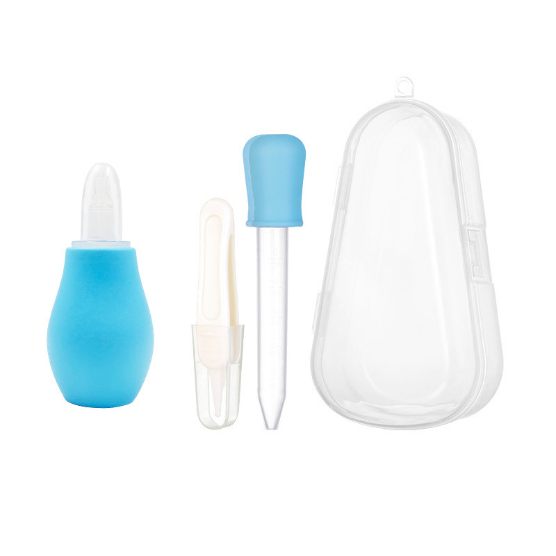 Bộ ống hút bé loại silicone chống trào ngược bằng tay hút mũi bán buôn