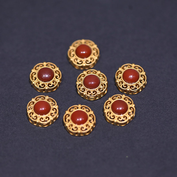 Organic red bracelet