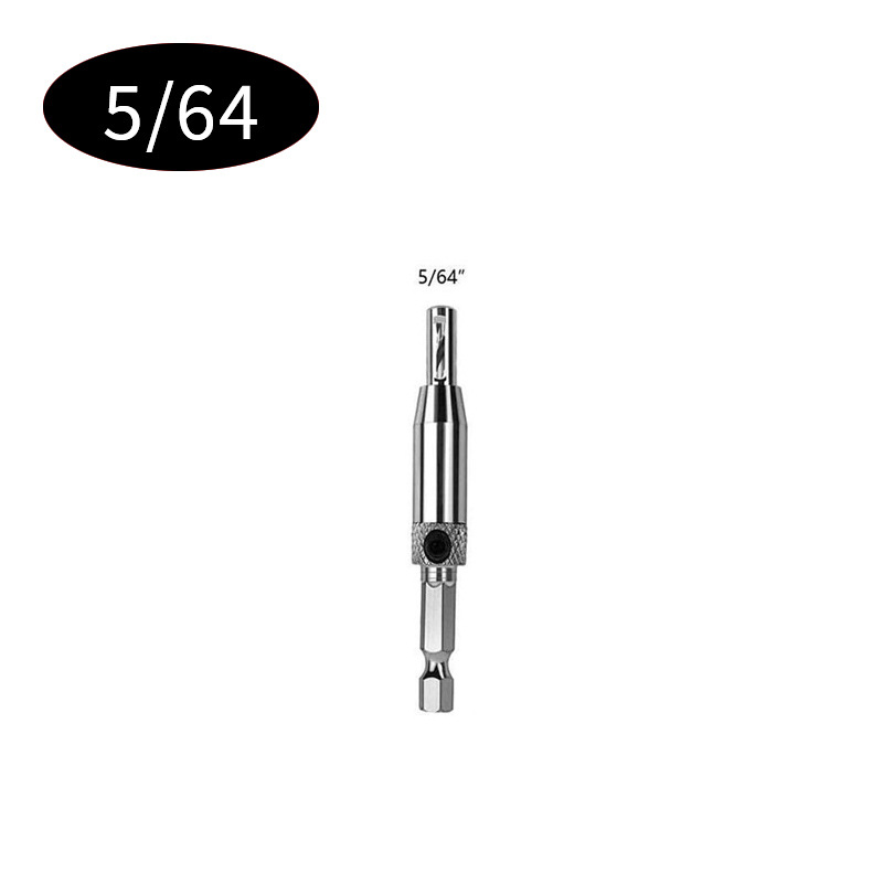 Taladro de bisagra para carpintería, taladro eléctrico, posicionamiento de perforación, conjunto de brocas de mango hexagonal de una pieza, apertura de orificios de bisagras para puertas y ventanas de núcleo personalizado