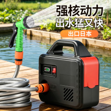 抽水泵充电式菜地浇水机淋浇菜神器农用浇地家用锂电抽水机灌溉机