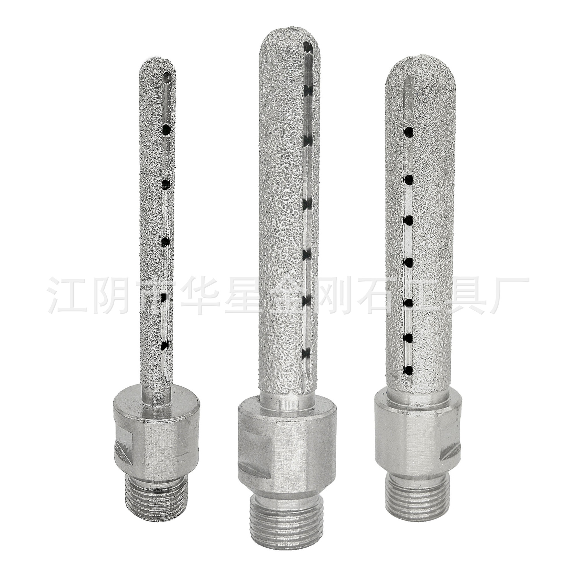 1/2钎焊铣刀大理石陶瓷砖修边扩孔锣机锣刀花岗岩石英石材直刀