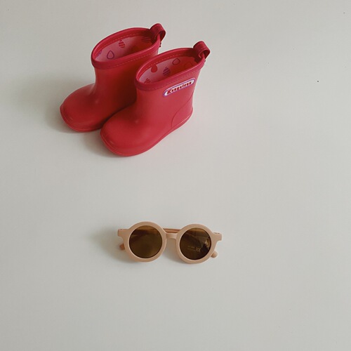Children's sunglasses European and American baby sunglasses Korean version  new eye box