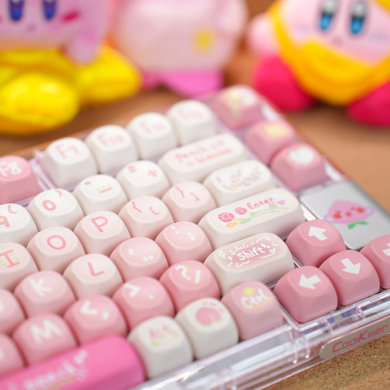 昇華キーキャップオリジナル PBT フル 5 面昇華 68/84/87/98/108 メカニカルキーボードキーキャップ|undefined