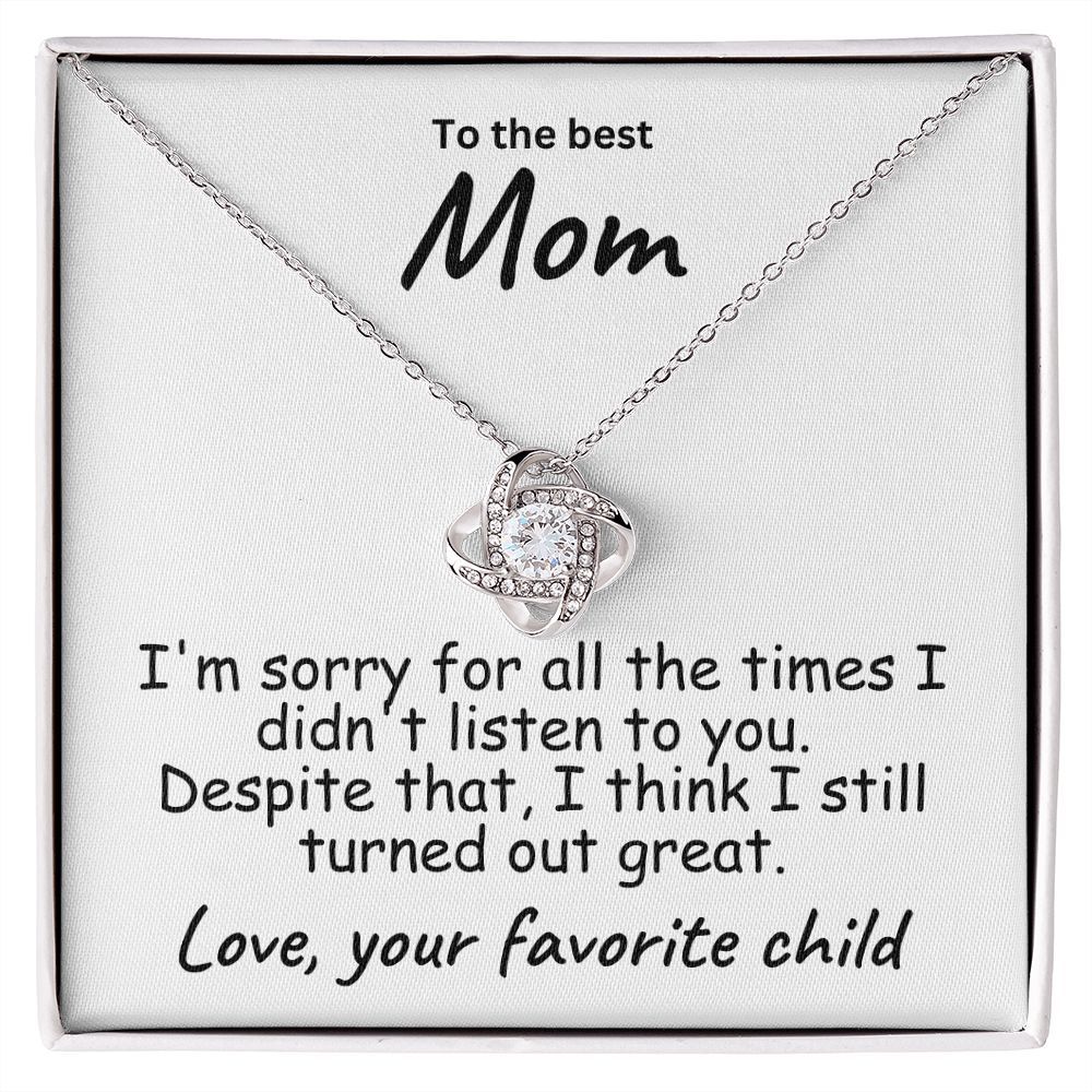 Four Leaf Clover Necklace Image 2