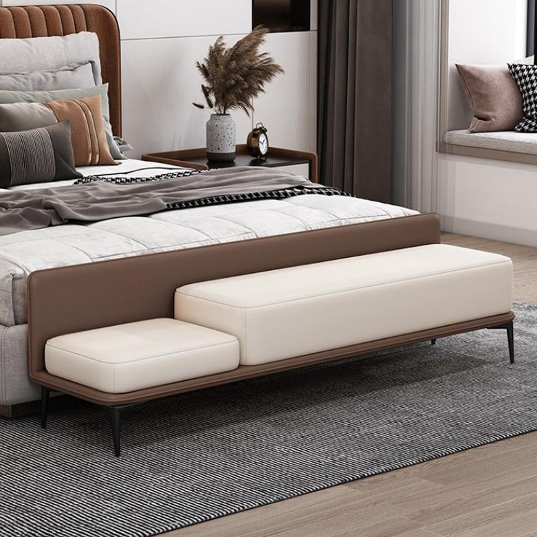 Taburete de cama de dormitorio para sentarse Taburete de sofá de sala de estar Taburete de cambio de zapatos Taburete de sofá largo Taburete de sofá pequeño image 16
