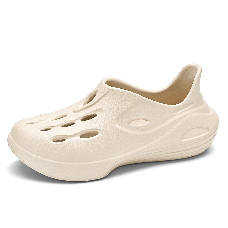 Zapatos para hombres de verano nuevo tipo de soleas gruesas resistentes al desgaste casero al aire libre zapatillas de playa transpirables image 9