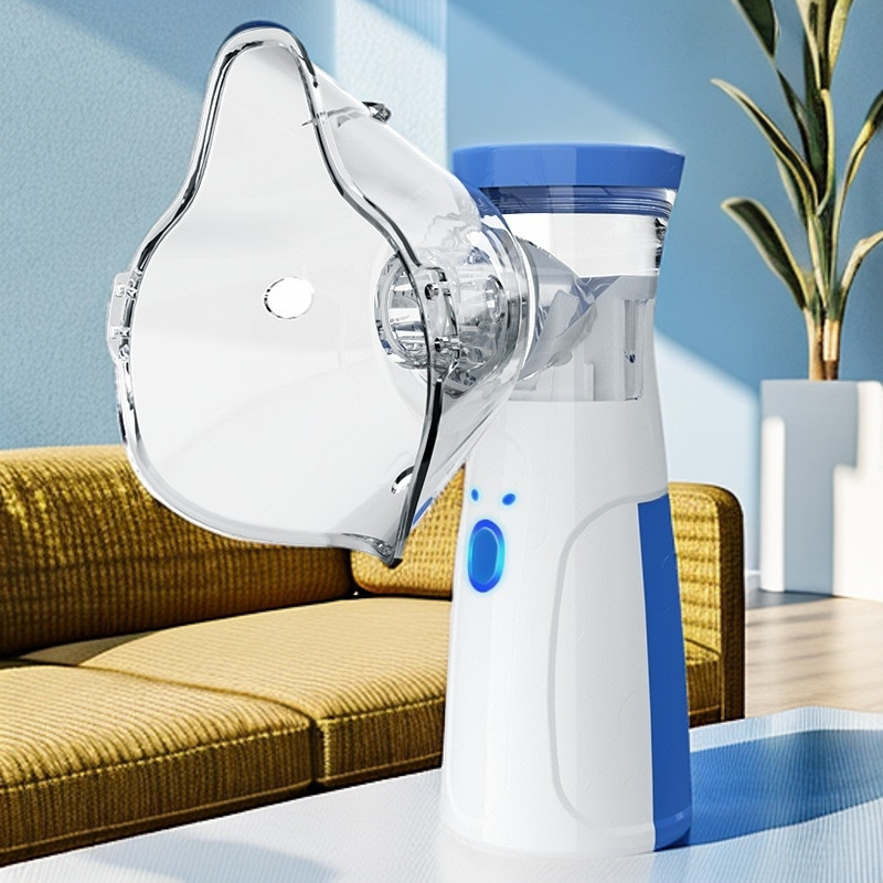 Medical Ultrasonic Handheld Atomizer Atomizer Household Children's Portable Micro-Mesh Charging Atomization Instrument Foreign Trade