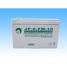 劲博蓄电池12V10AH铅酸免维护/消防机柜JP-6-FM-10 UPS电源