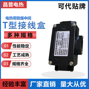 Changpu supply DMC junction box self-limiting temperature explosion-proof three-way junction box T-type junction box FTH threading box ZJH