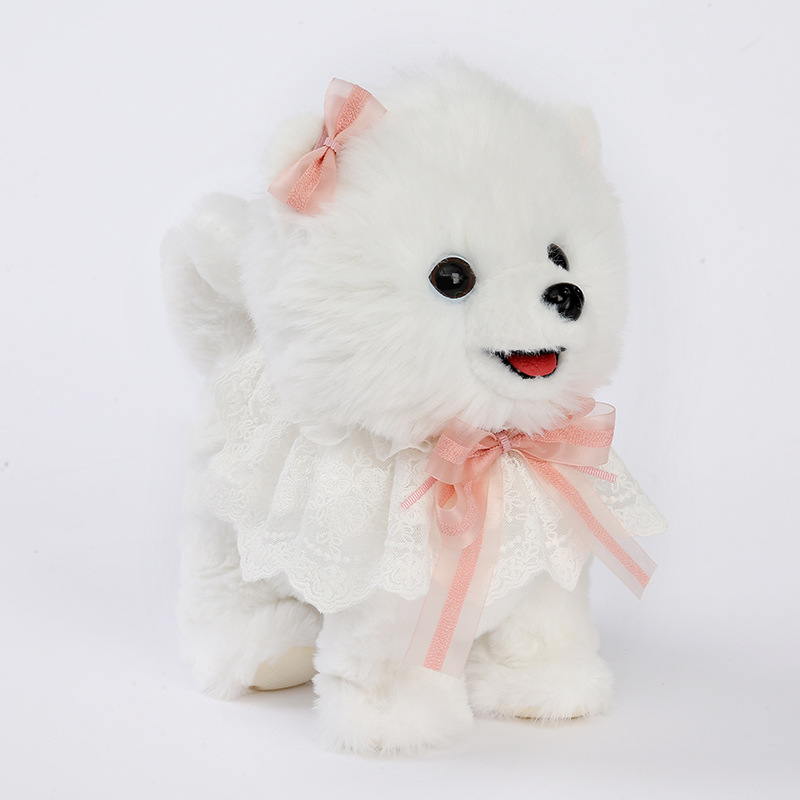 子供のペットは犬のぬいぐるみのぬいぐるみの電動玩具の発声人形が歩くと電動人形と呼ばれます