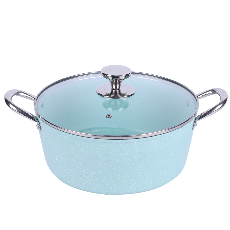 Nuevo conjunto de paneles transfronterizos de cinco piezas, arroz casero, paneles de piedra, paneles antiadherentes, cajas de regalo para reuniones anuales