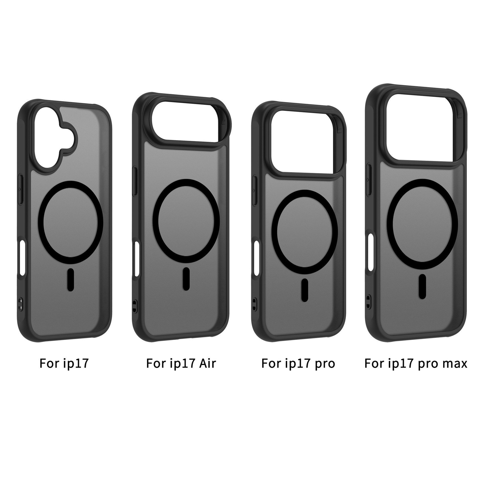 MOQ2适用IPhone18透明二合一手机壳苹果17promax肤感磁吸保护套