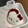 KD cat red hair circle