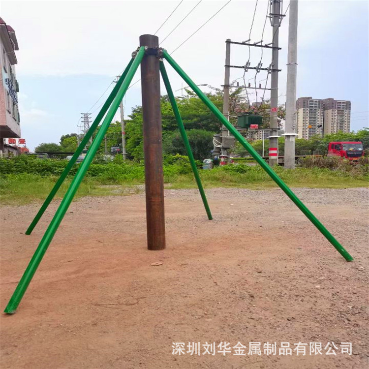 树木钢管矫正器 支撑铁杆园林树木支撑杆公路工程铁撑苗