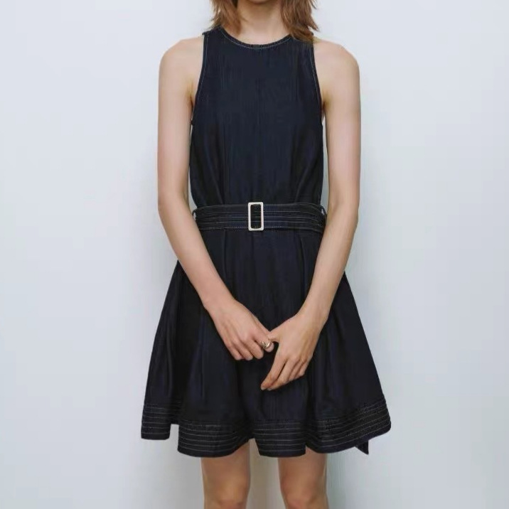 Summer retro design brace sleevless