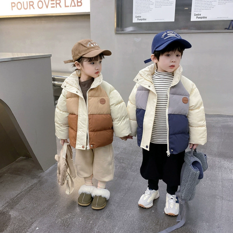 Children's down jacket with down, 2022 collection, children's clothing, increased thickness, for teenagers