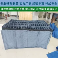 Точная размерная сетка для хранения, клетчатая холщовая сумка, оборотная автомобильная ткань для автозапчастей, тканевый карман для размещения