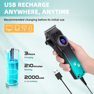 Dog Hair Clipper Teddy Pet Supplies Electric Clipper High-Power Hair Trimmer Hair Cutting Tool Electric
