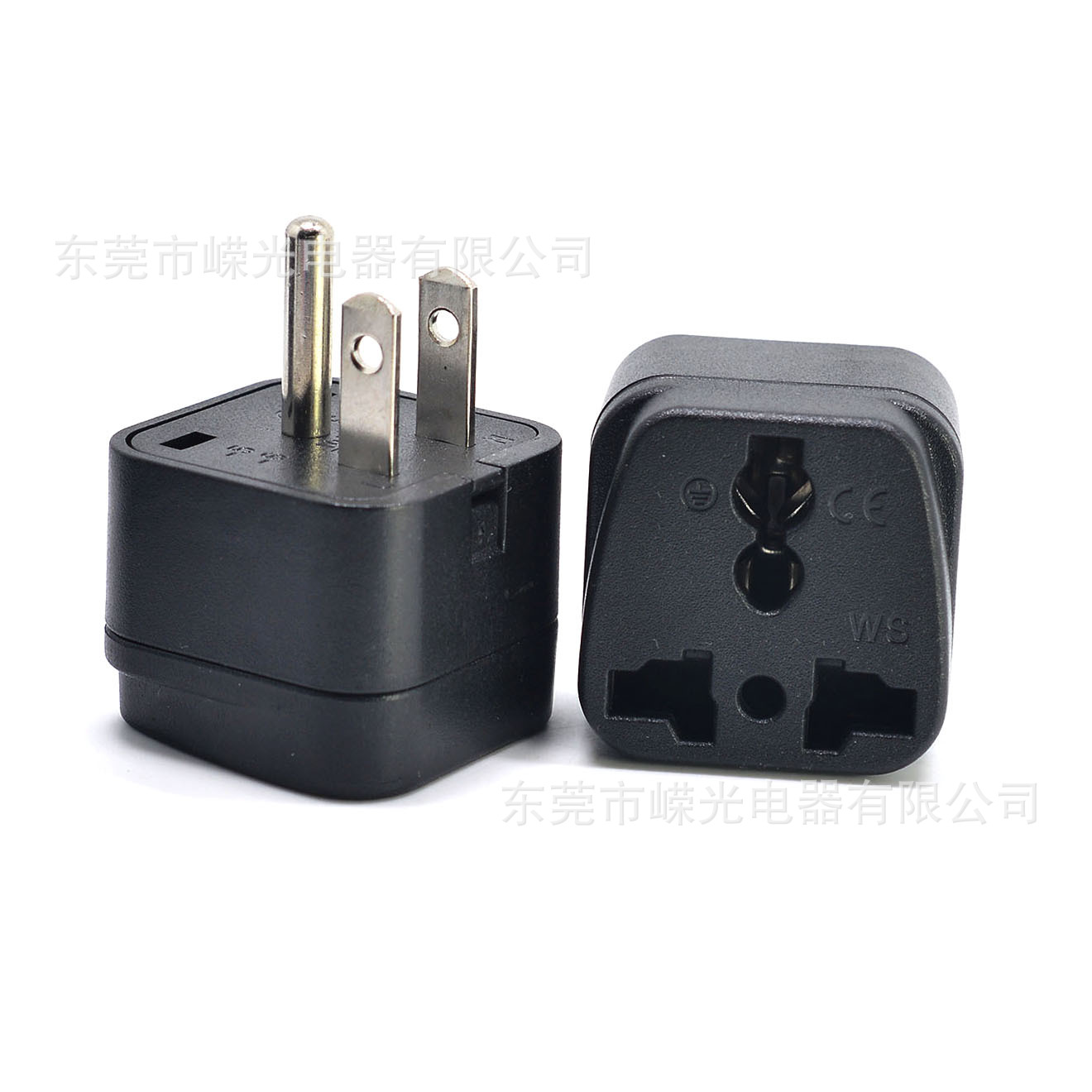 产销WS-5多功能转换插头美标日规接地台湾转换插头美规插头转换器