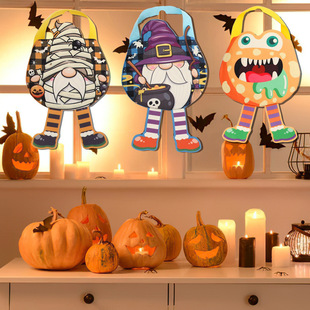Halloween Non-Woven Candy Tote Bag Scene Layout Hotel Shopping Mall Window Decoration Halloween Bag
