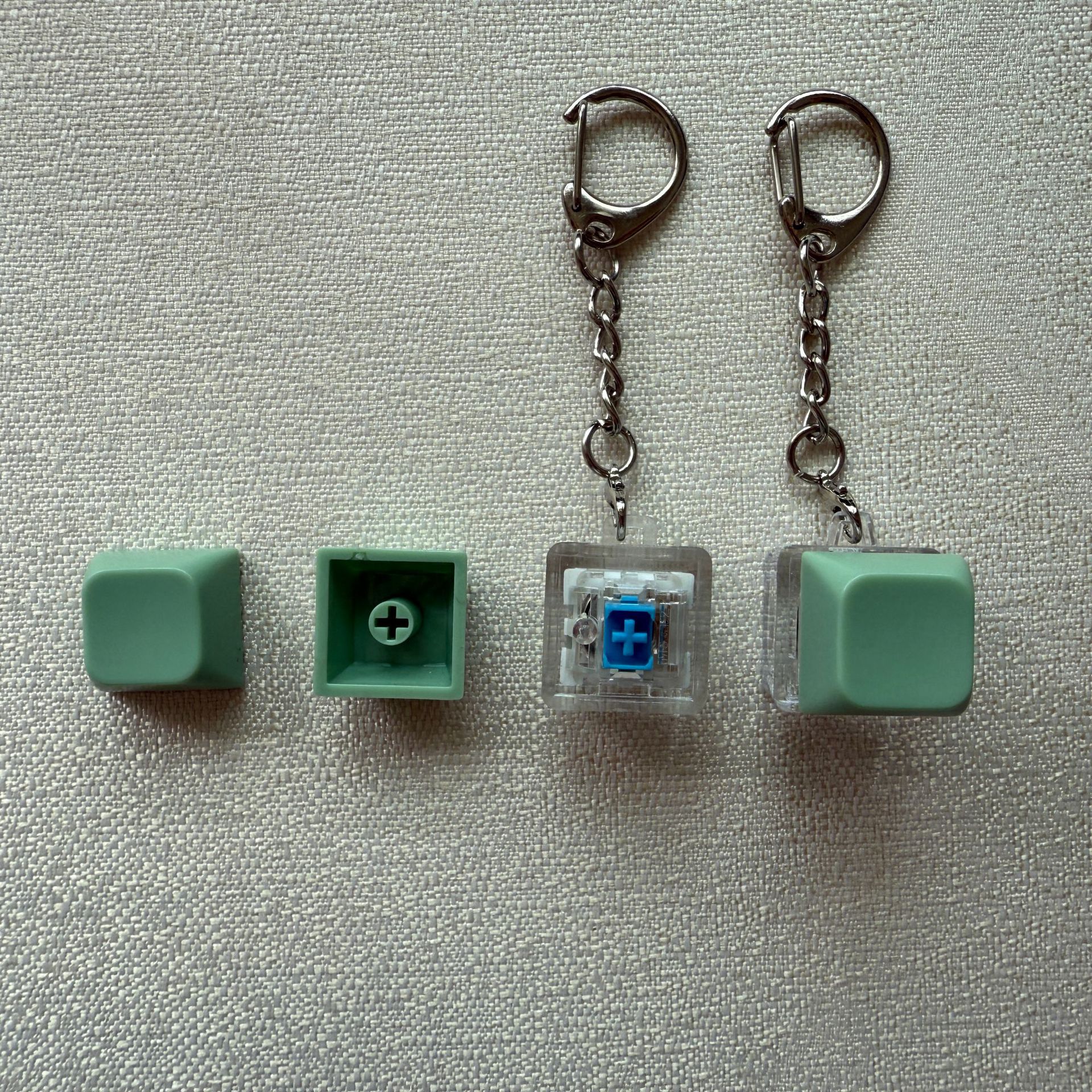 Pequeña cadena d transparente de un solo clic 5