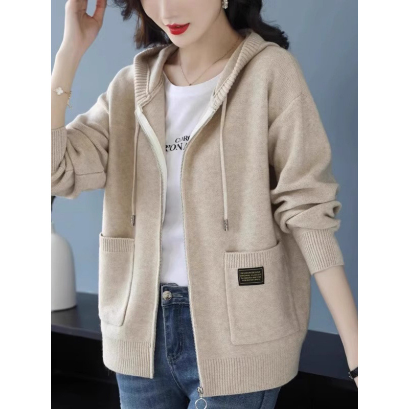 Sweater with hood