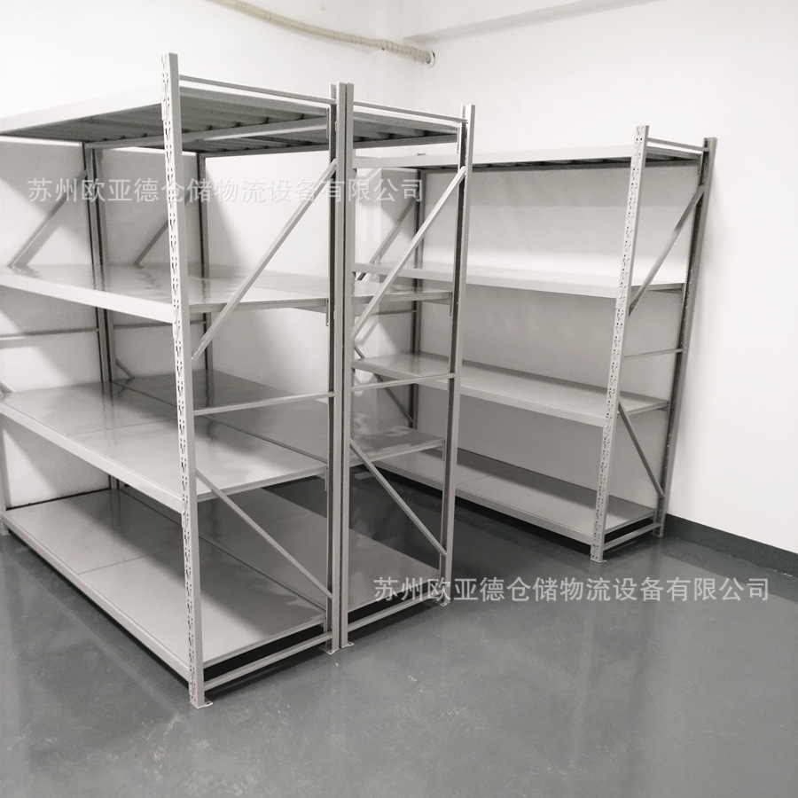车间通用2层  3层4层5层多层可调节轻型层板货架颜色可定制
