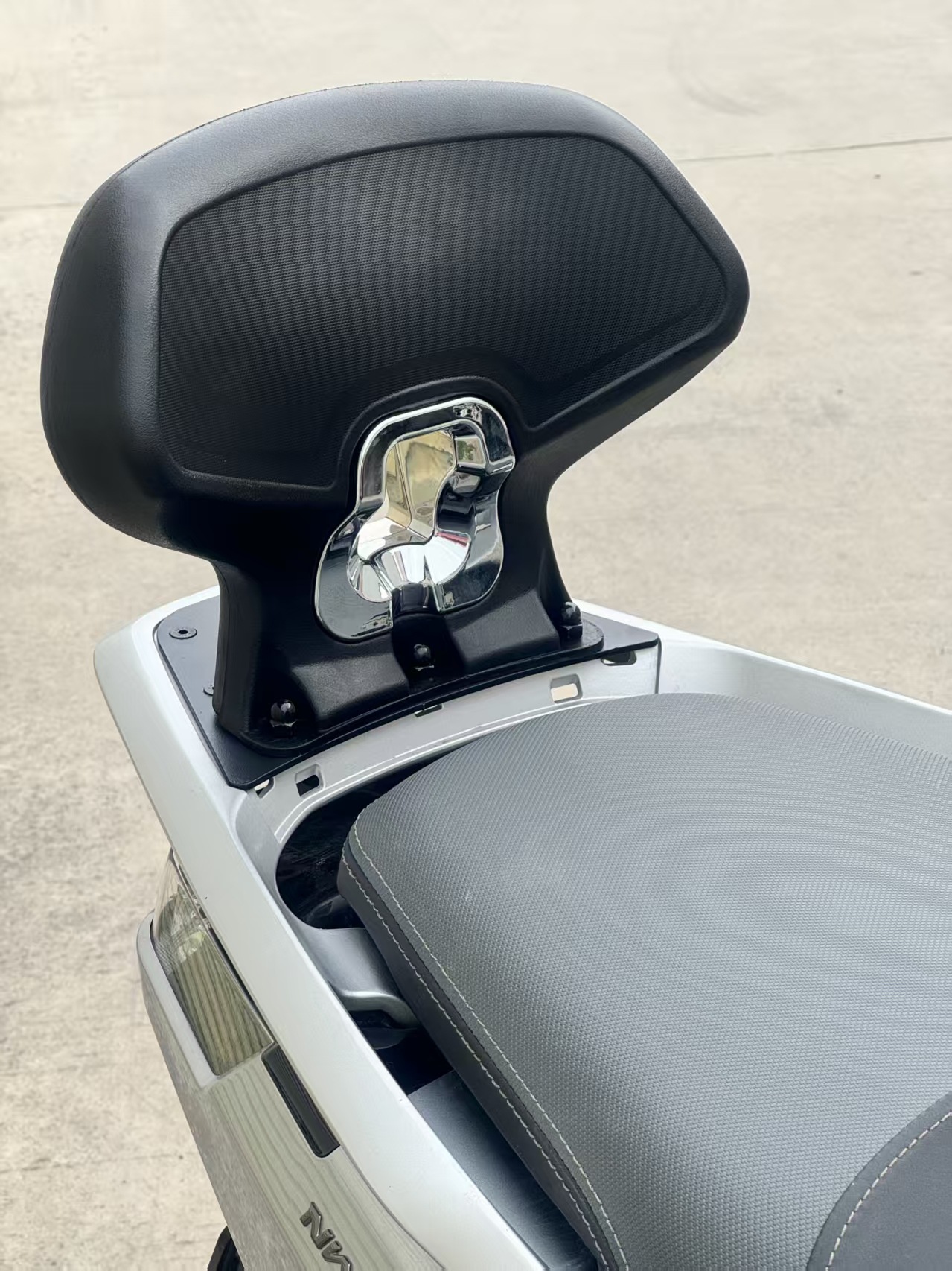 Suitable for Honda NWG150, PU foam self-curing backrest motorcycle accessory, non-destructive installation, scratch-resistant
