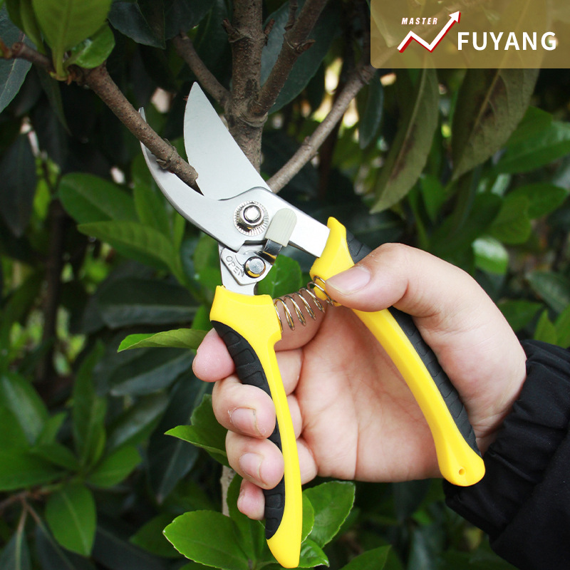 Cross-border garden tools multi-functional gardening garden fruit tree fruit branch tree SK5 material gardening labor-saving pruning shears