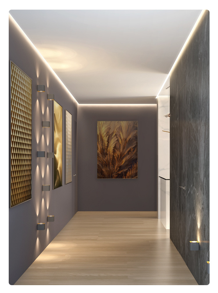 COB LED Strip Light Driver-Free Power Supply High Voltage 220V LED Home Decoration Ceiling ROHS Cross-Border Direct Plug Ready-to-Use Luminous Light Strip