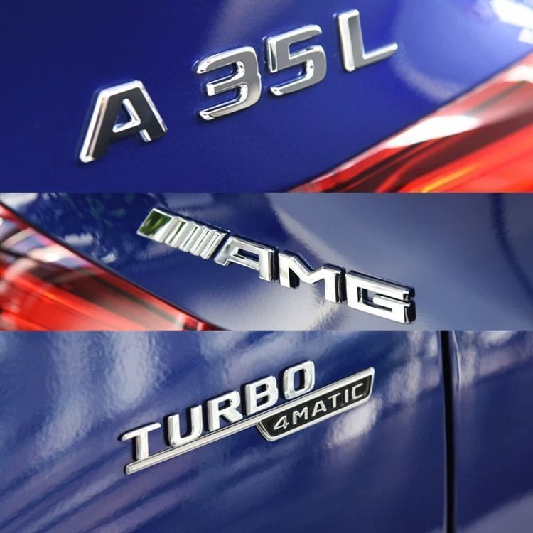 Suitable for new A180L, A200L, A220L, and A260L models; used for modifying the A35L AMG car emblem