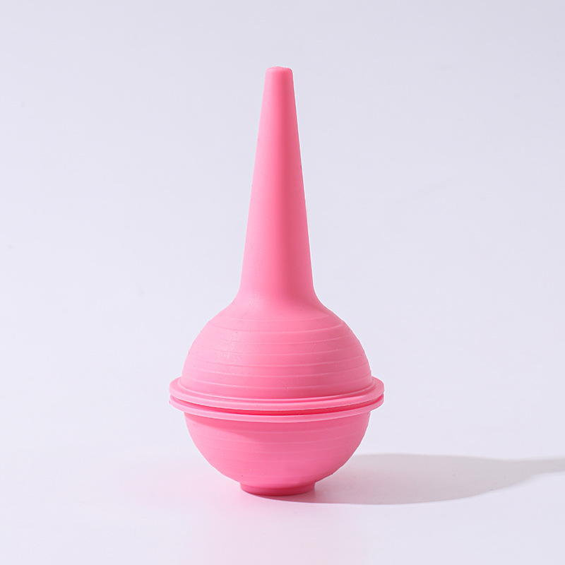 Suministro transfronterizo de dispositivo de succión nasal para bebés, succión nasal para bebés, Bola de succión nasal TPE, Bola de lavado de orejas para recién nacidos, Bola de succión