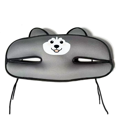 and Strollers, Elektromobil üçün bamper qoruyucu yastıqlar - anti-collision-head-gray-dog-extended-50cm-x-24cm-anti-collision-headrest