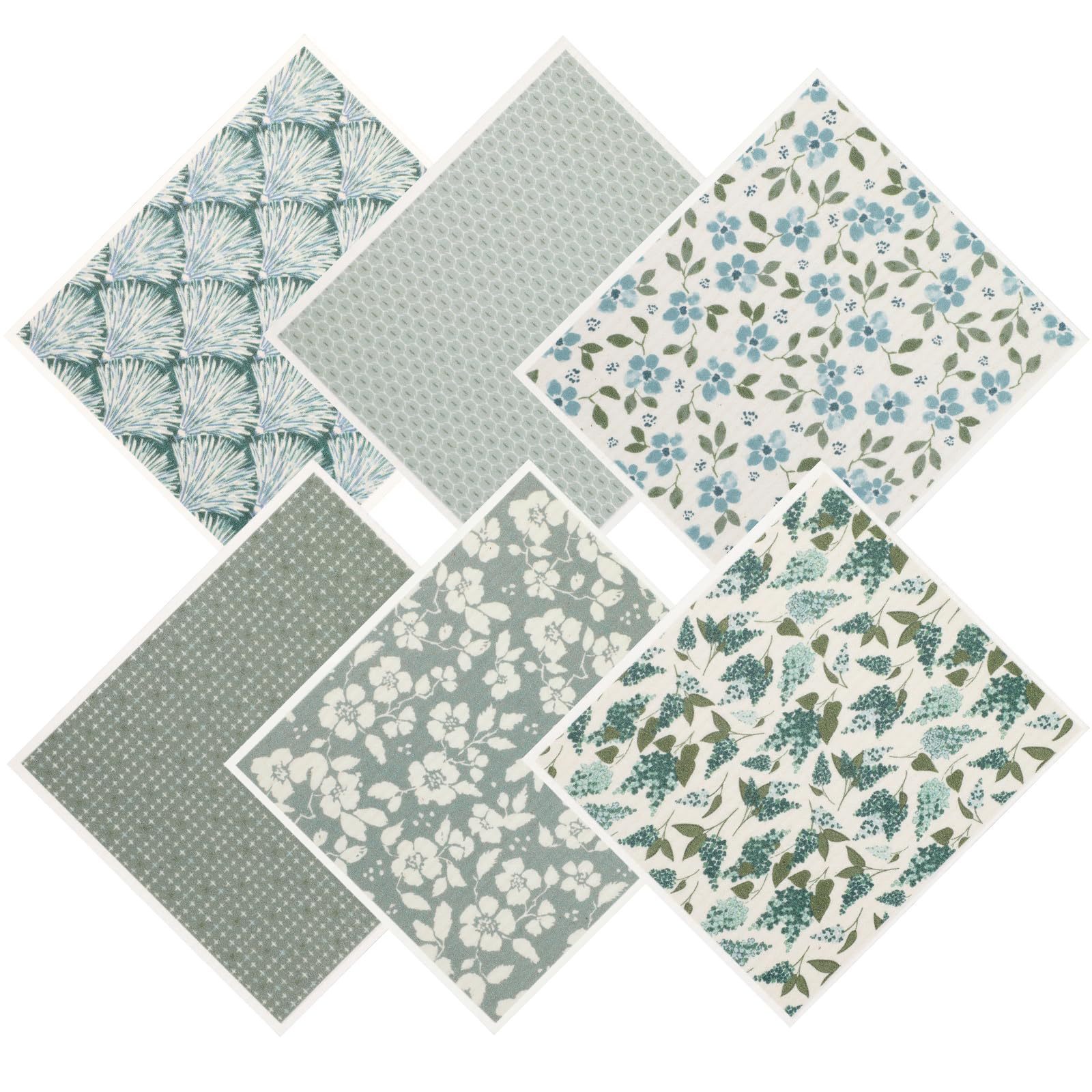 Toallas suecas alemanas dm toallas absorbentes de agua sin aceite eco pulpa de algodón impresa toallas de cocina