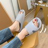 Summer fashionable slippers, trend non-slip footwear platform, family style, wholesale