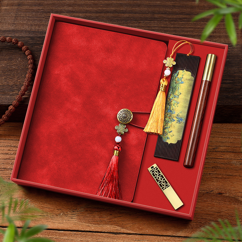 Shunfeng sin franqueo Guochao Ciudad Prohibida Wenchuang caja de regalo de cuentas nuevas tazas de calentamiento regalos empresariales maestros de estilo nacional