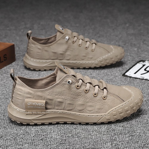 Ice silk men's shoes waterproof and non-slip labor protection work chef shoes autumn breathable old Beijing cloth shoes casual one-step