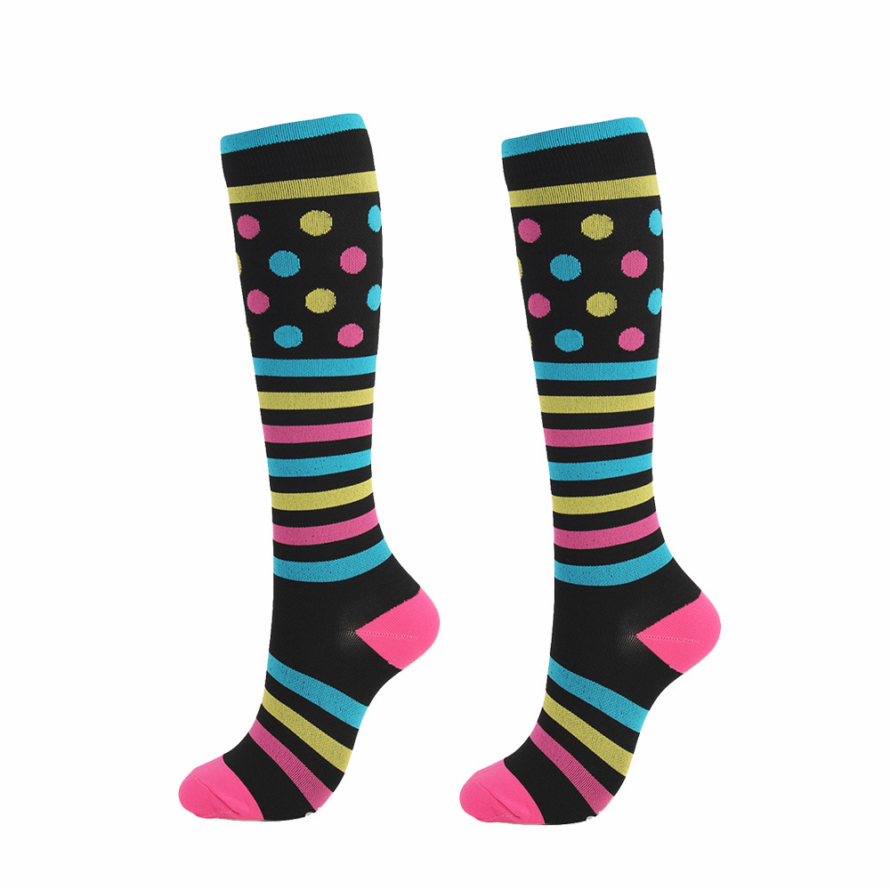 스트라이프 컬러 웨이브 포인트