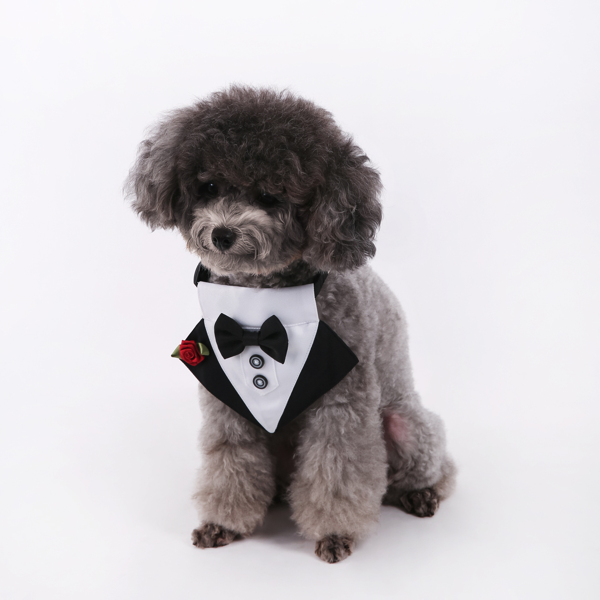 Navidad Año Nuevo transfronterizo nuevo estilo británico trajes de boda toallas de boda toallas de triángulo bufandas para mascotas