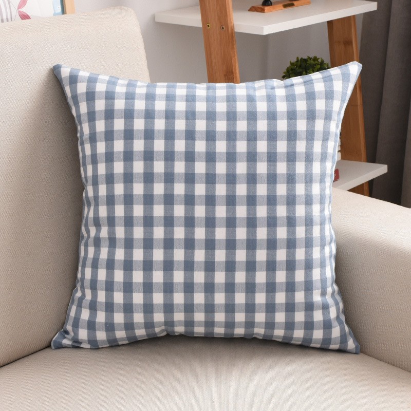 Cojín de asiento de algodón y lino para oficina y sofá