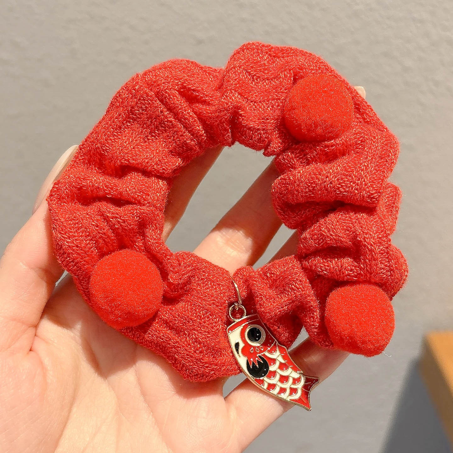 1#큰 붉은 잉어 - 약 8cm